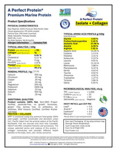 Load image into Gallery viewer, Fish Protein Powder certificate of analysis