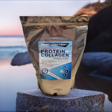Load image into Gallery viewer, Fish Protein Isolate + Collagen Protein + Minerals | 100% Wild Caught Ocean-Based Certified Fish | Non-GMO, Gluten-Free, No Lactose, No Dairy, Halal, Keto | 31G Protein/Scoop 1 bag (2LB)