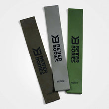 Load image into Gallery viewer, Better Bodies Resistance Mini Band 3-Pack.
