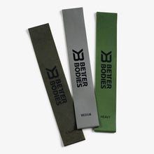 Load image into Gallery viewer, Better Bodies Resistance Mini Band 3-Pack.
