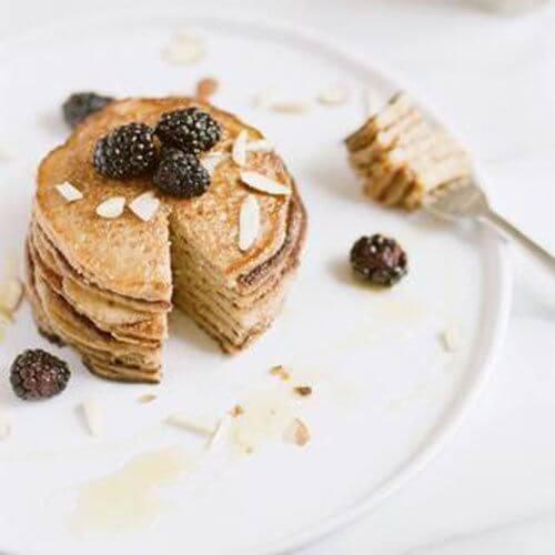 Sunday Morning Whey Protein Almond Flour Pancakes