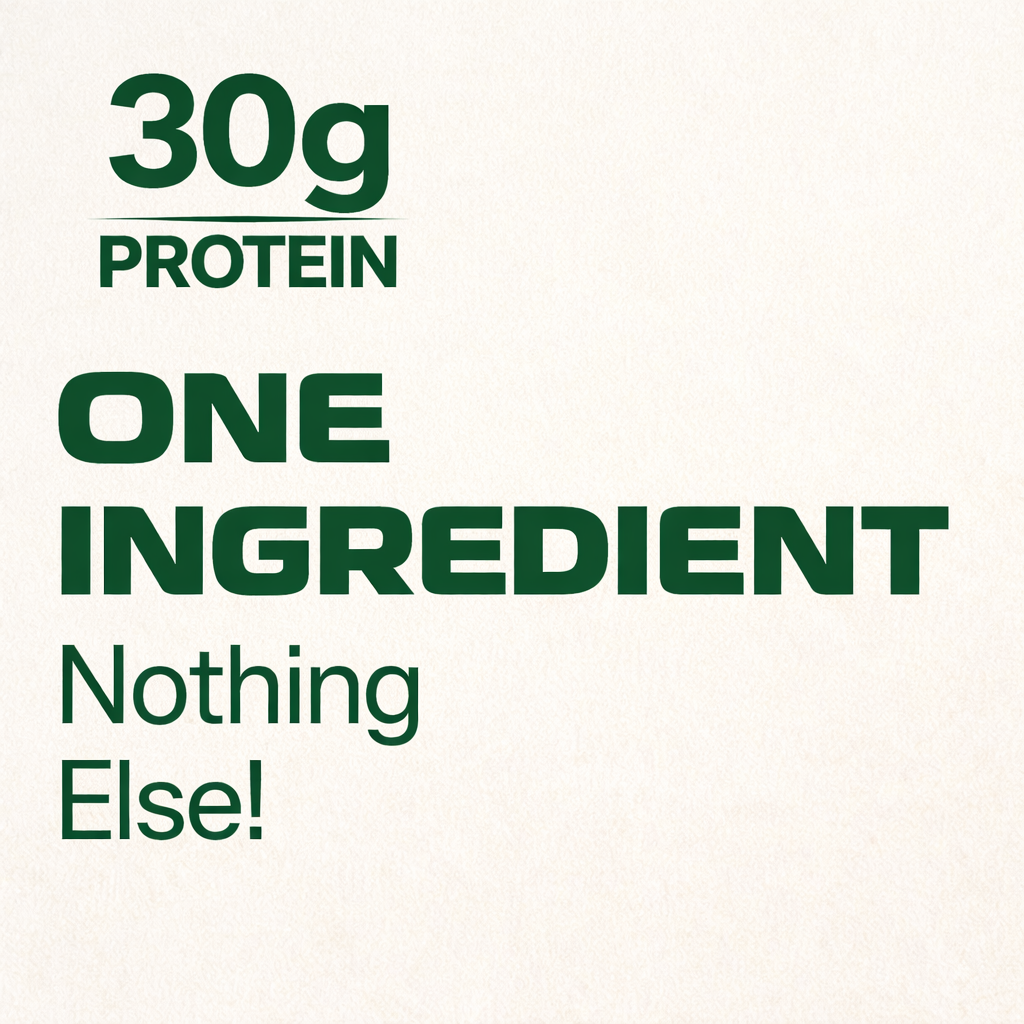 100% Whey Protein Isolate From Wisconsin. For People Who Read Labels.