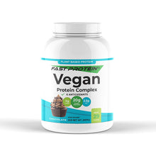 Load image into Gallery viewer, Vegan Protein Powder Chocolate Flavor 2LB by Fast Protein