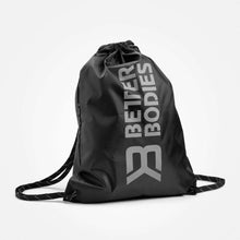 Load image into Gallery viewer, Better Bodies Stringbag, BB Blk/Grey.